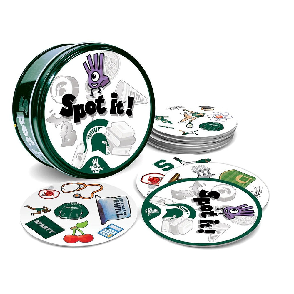 Michigan State University Spartans Spot it! Card Game