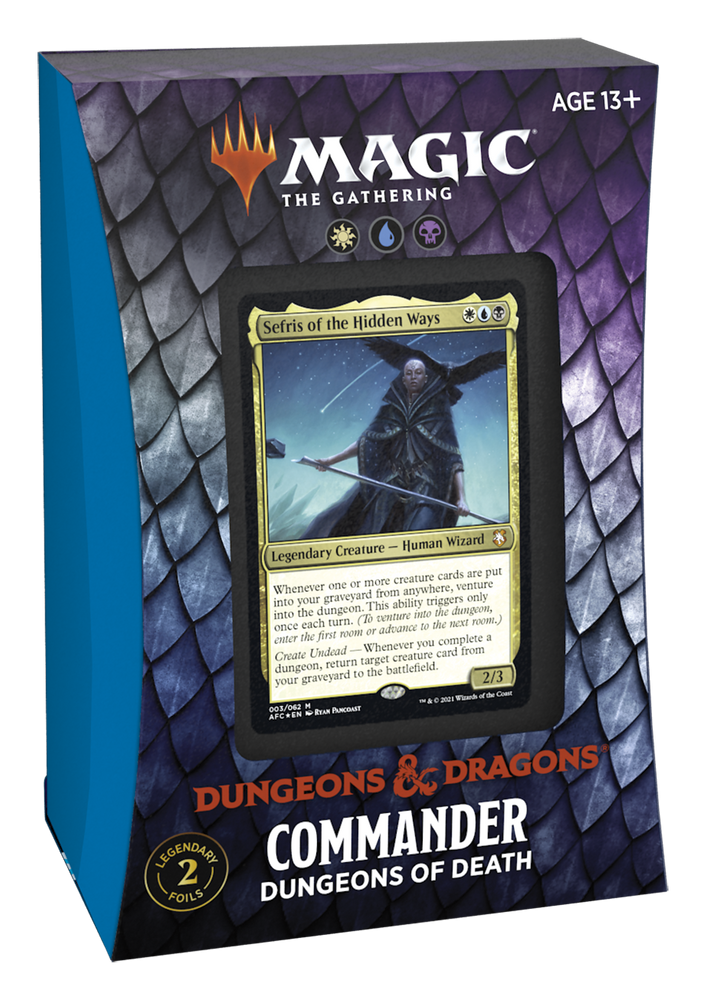 Magic: Adventures in the Forgotten Realms Commander Deck - Set of 4 Decks