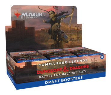 Magic Commander Legends: Battle for Baldur's Gate Draft Booster Box