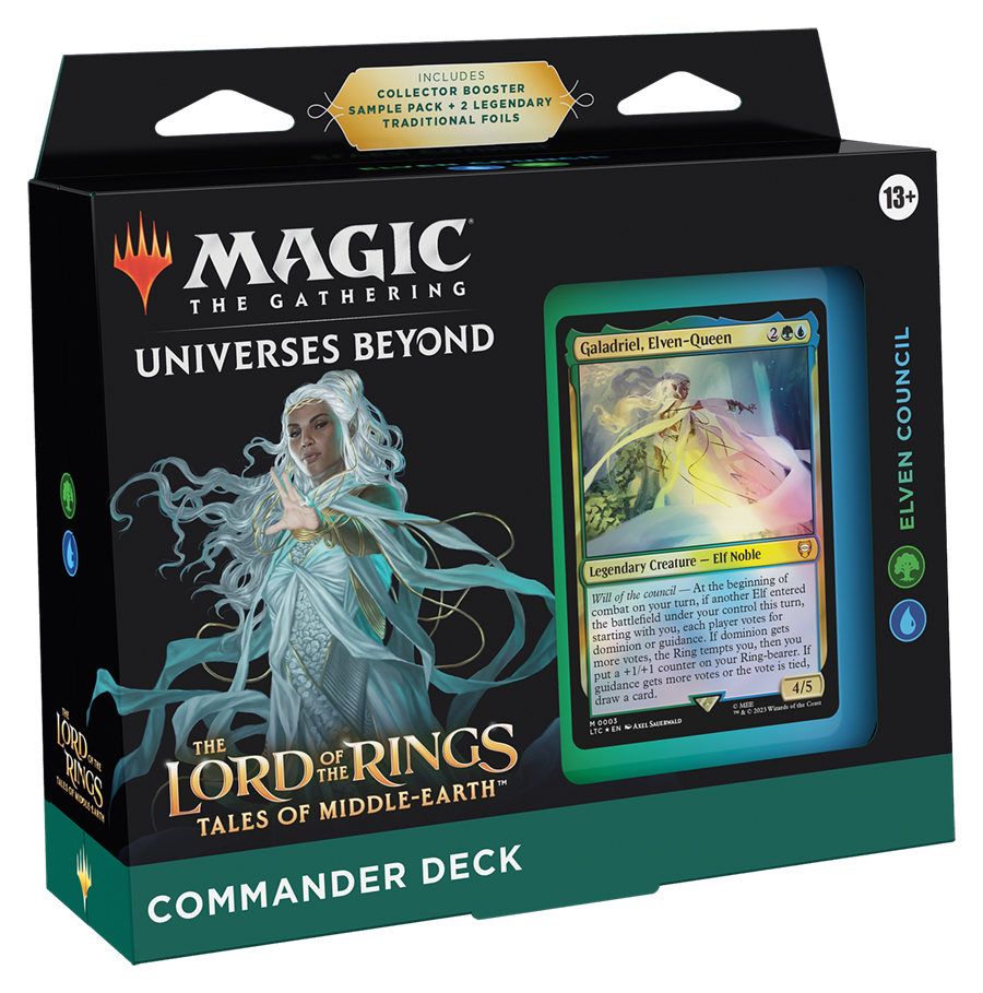 Magic Lord of the Rings: Tales of Middle-earth Commander Deck - Elven Council