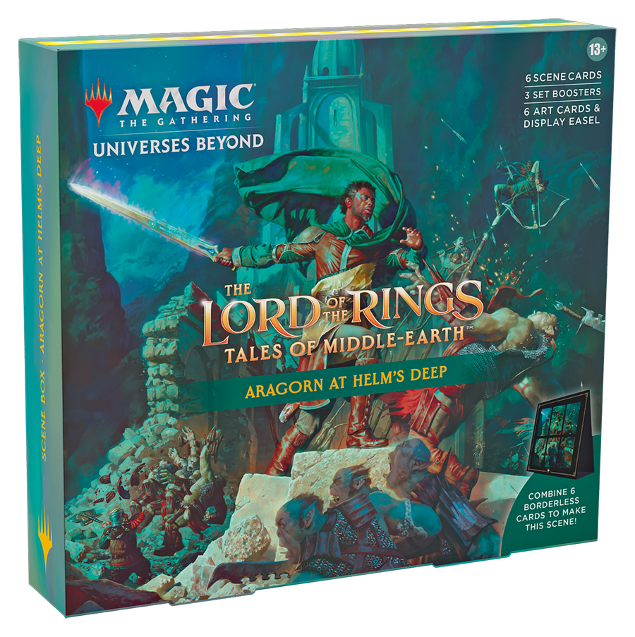 Magic The Lord of the Rings: Tales of Middle-earth Scene Box - Aragorn at Helm’s Deep