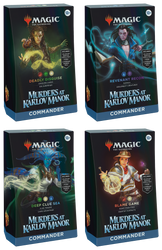 Magic Murders at Karlov Manor Commander Deck (Set of 4 Decks)