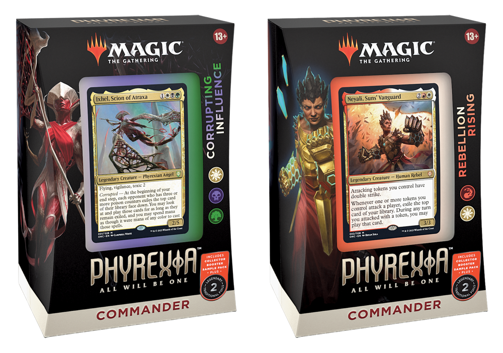 Magic Phyrexia: All Will Be One Commander Deck (Set of 2 Decks)