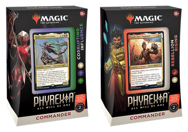 Magic Phyrexia: All Will Be One Commander Deck (Set of 2 Decks)