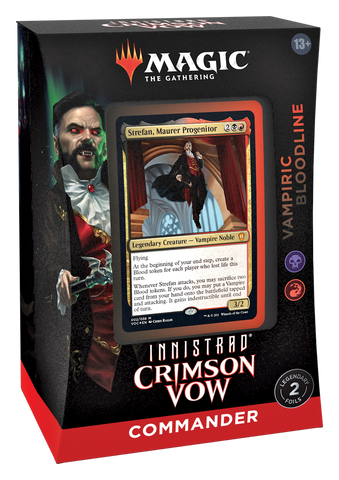 Magic Innistrad: Crimson Vow Vampiric Bloodline Commander Deck