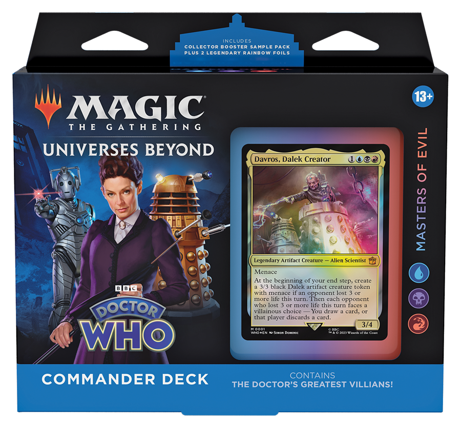 Magic Universes: Doctor Who Commander Deck - Masters of Evil
