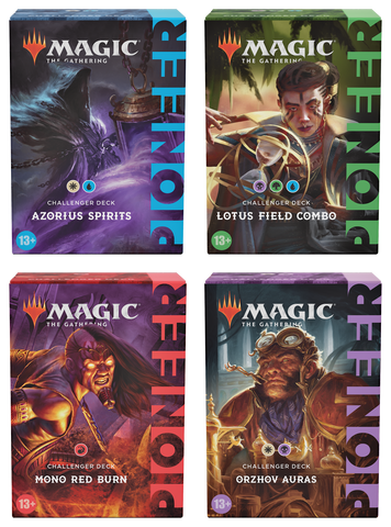 Magic Pioneer Challenger Decks 2021 - Set of 4