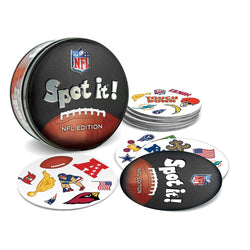 NFL National Fooball League Spot it! Card Game