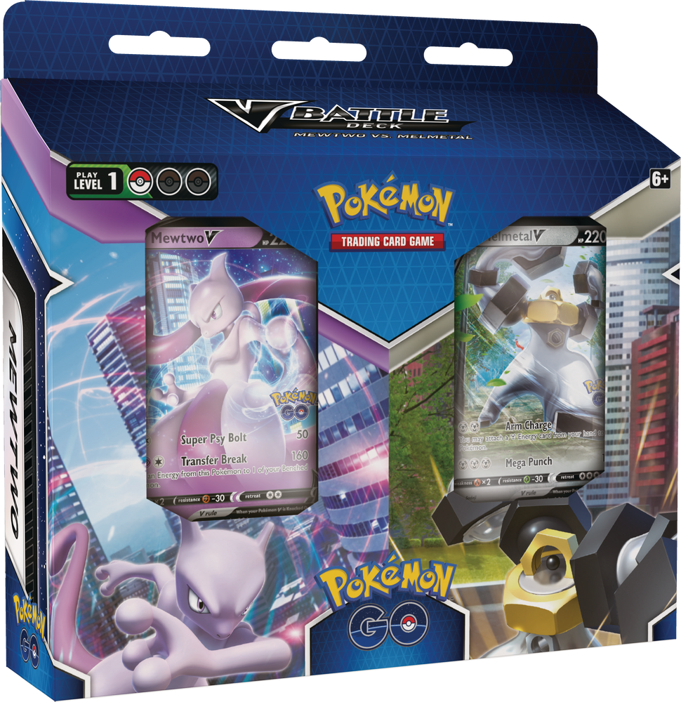 Pokémon TCG: Pokémon GO V Battle Deck - Mewtwo vs. Melmetal