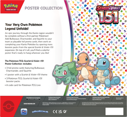 Pokémon TCG: Scarlet & Violet 151 Poster Collection