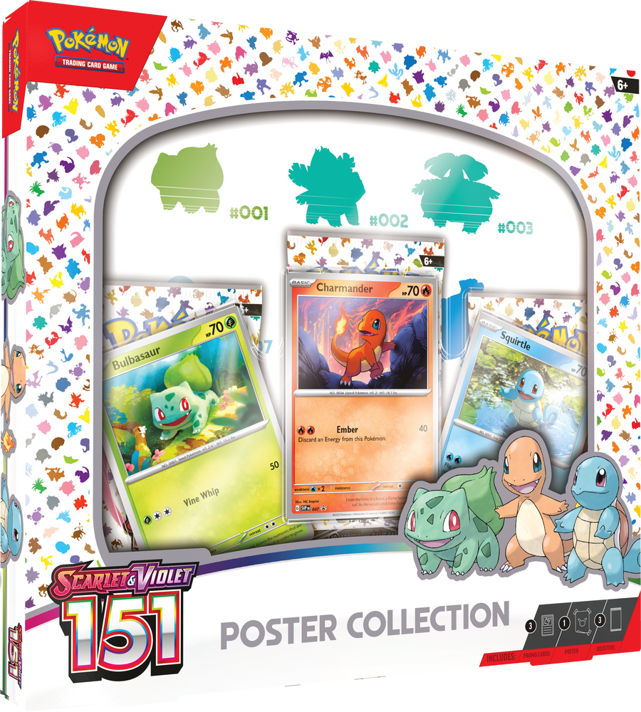 Pokémon TCG: Scarlet & Violet 151 Poster Collection