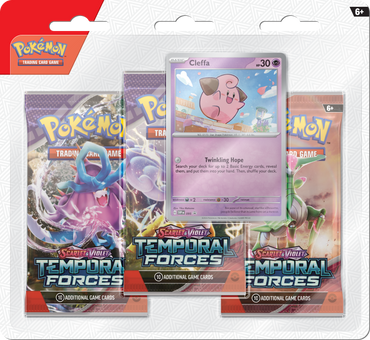 Pokémon TCG: Scarlet & Violet - Temporal Forces 3 Pack Blister Pack with Promo Card