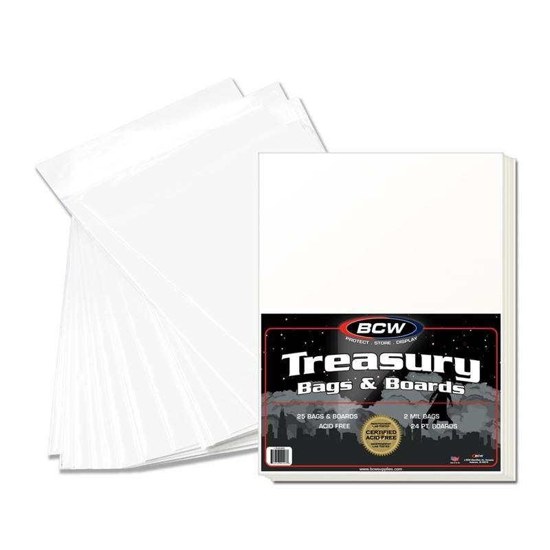 BCW Premade Treasury Bag and Board
