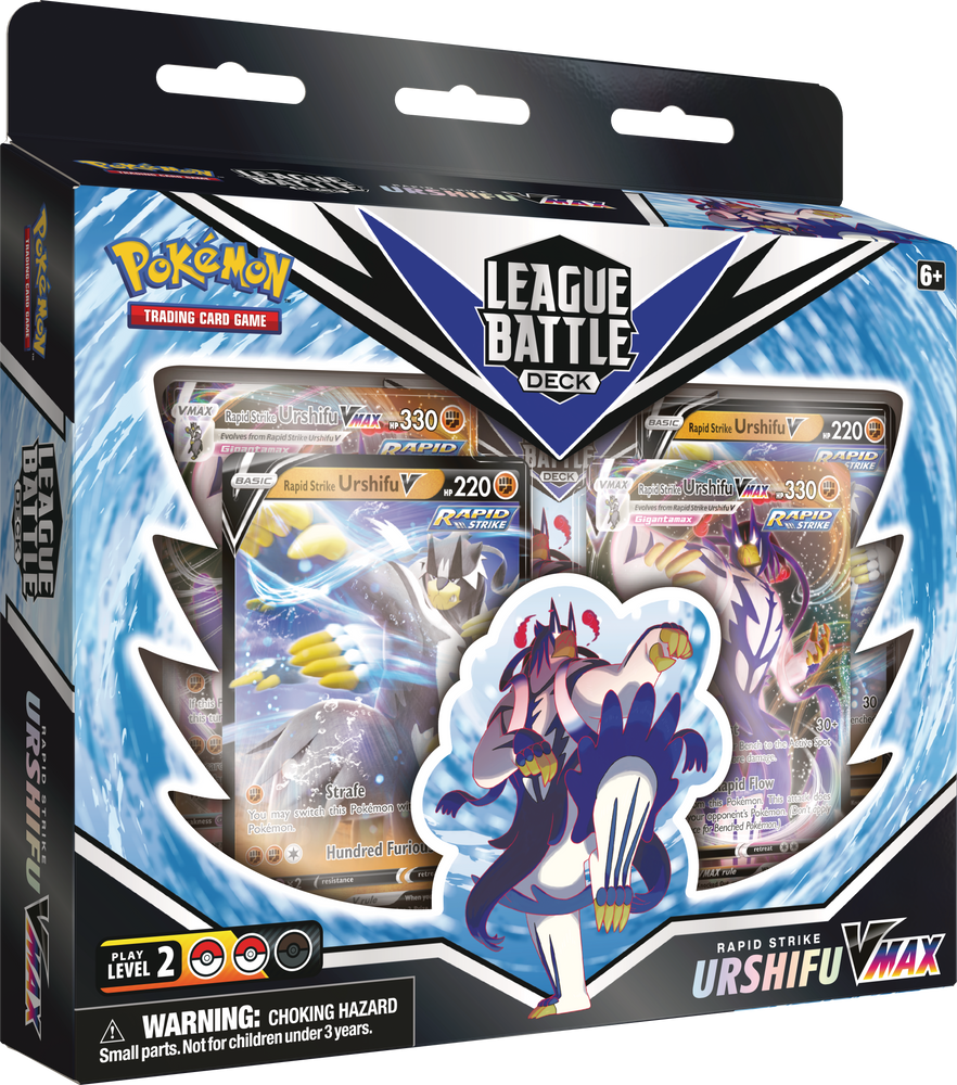 Pokémon TCG: Rapid Strike Urshifu VMax League Battle Deck