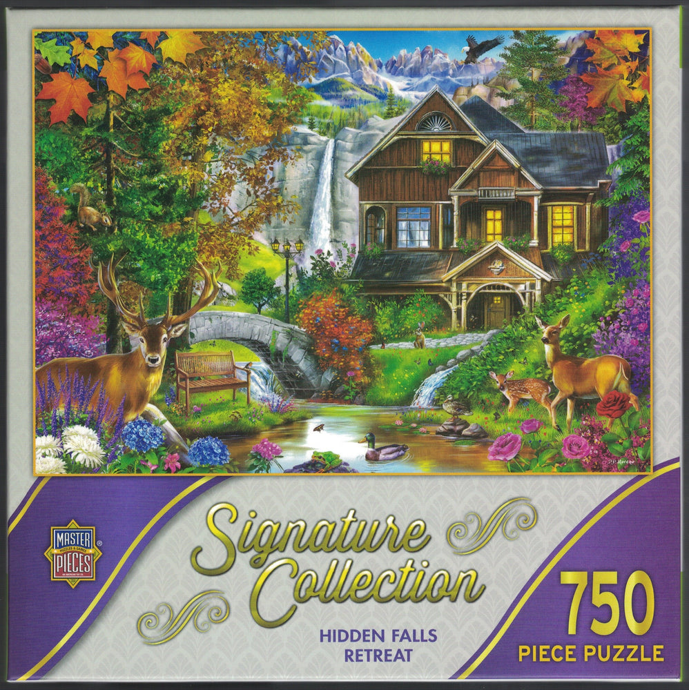 Signature Collection - Hidden Falls Retreat - 750 Piece Puzzle