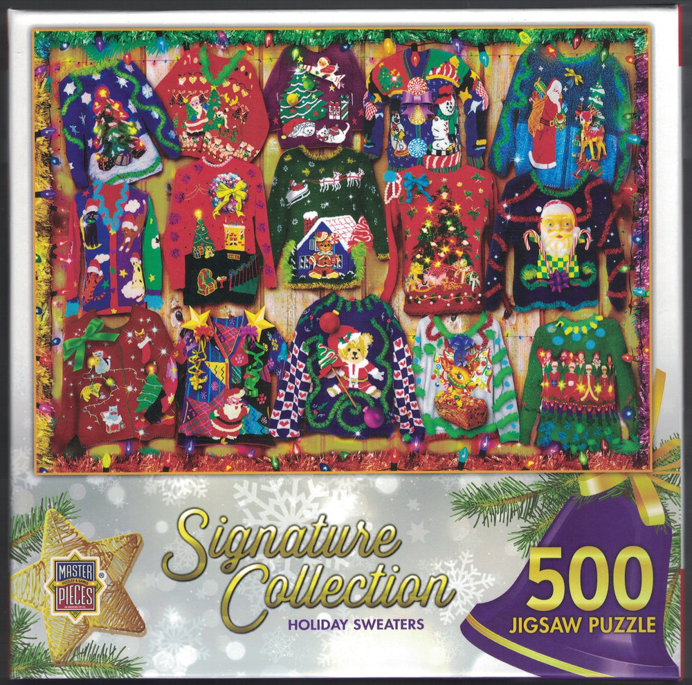 Signature Collection - Holiday Sweaters - 500 Piece Puzzle