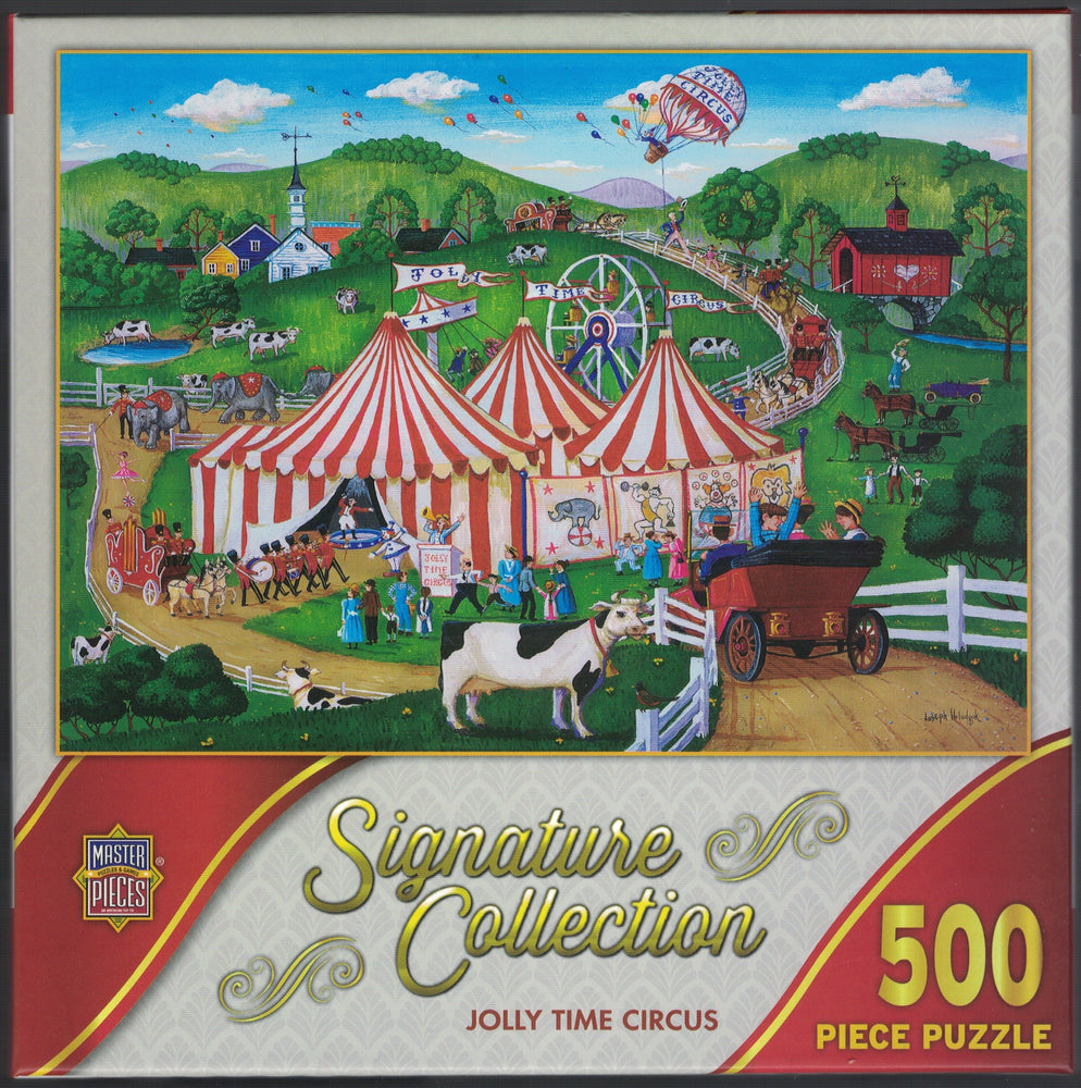 Signature Collection - Jolly Time Circus - 500 Piece Puzzle