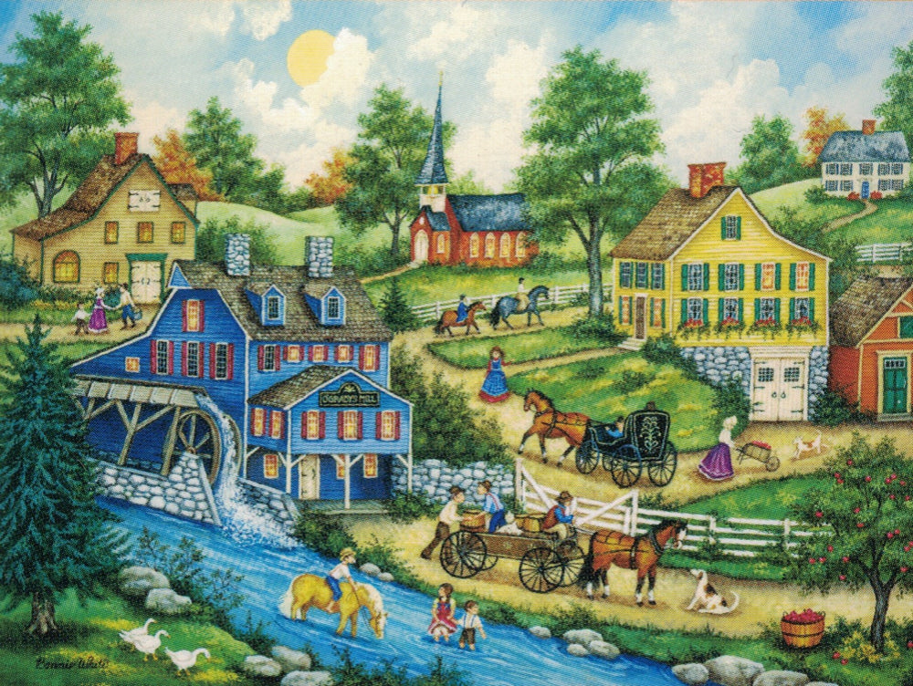 Simple Living - Cooling Off - 500 Piece Puzzle