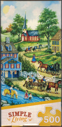 Simple Living - Cooling Off - 500 Piece Puzzle