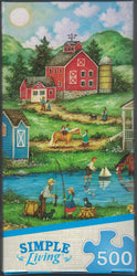 Simple Living - Fishing with Grandpa - 500 Piece Puzzle