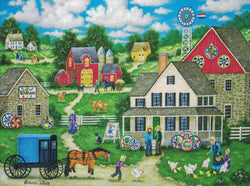 Simple Living - Johnny Ott's Hex Signs - 500 Piece Puzzle
