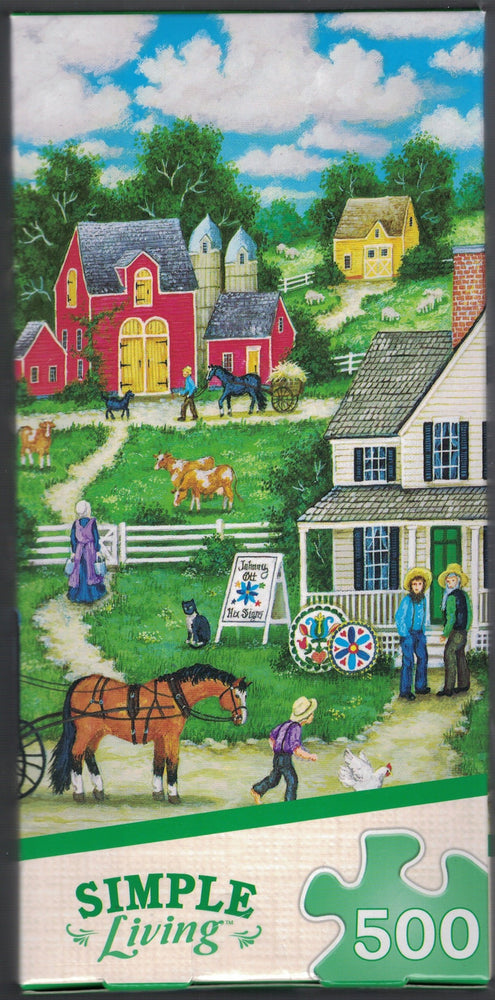 Simple Living - Johnny Ott's Hex Signs - 500 Piece Puzzle