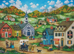 Simple Living - Road Block - 500 Piece Puzzle
