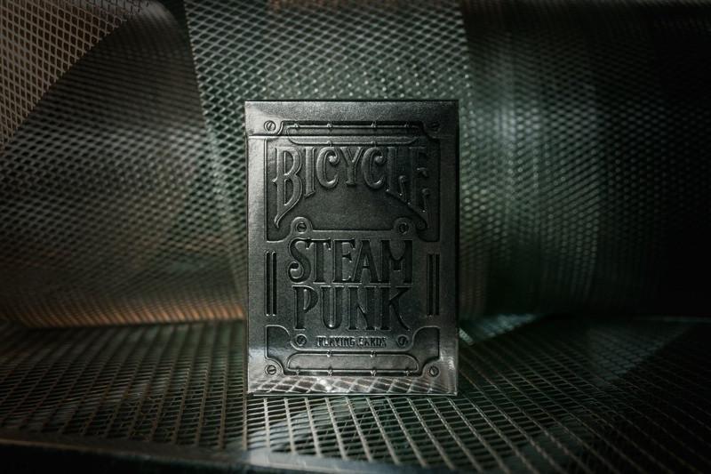 Bicycle Playing Cards: Steam Punk Silver