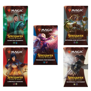 Magic Strixhaven: School of Mages Commander Deck - Set of 5 Decks