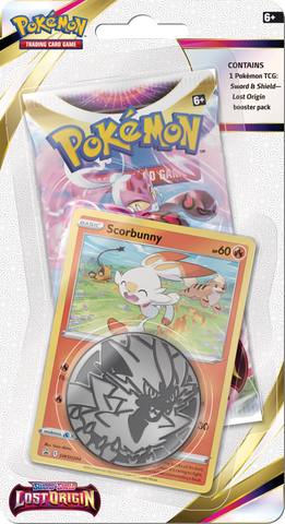 Pokémon TCG: Lost Origin Checklane Blister Pack with Coin and Promo
