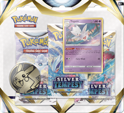Pokémon TCG: Silver Tempest 3 Pack Blister Pack with Promo and Coin