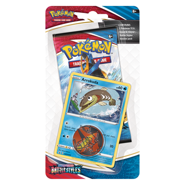 Pokémon TCG: Battle Styles Checklane Blister Pack with Coin and Promo