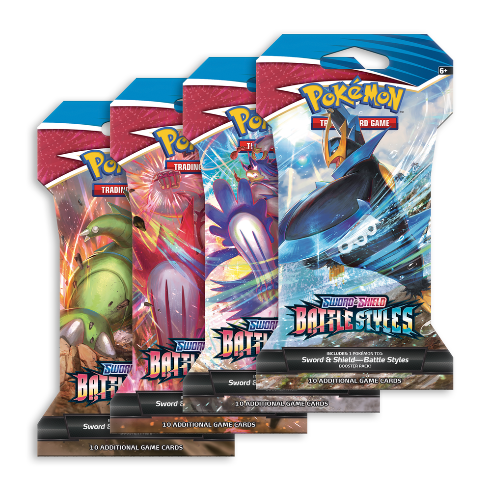 Pokémon TCG: Battle Styles Sleeved Booster Pack