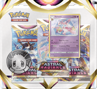 Pokémon TCG: Astral Radiance 3 Pack Blister Pack with Promo and Coin