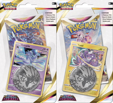 Pokémon TCG: Astral Radiance Checklane Blister Pack with Coin and Promo
