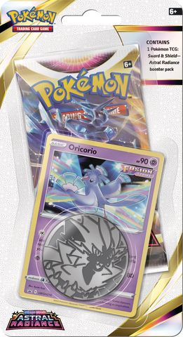 Pokémon TCG: Astral Radiance Checklane Blister Pack with Coin and Promo