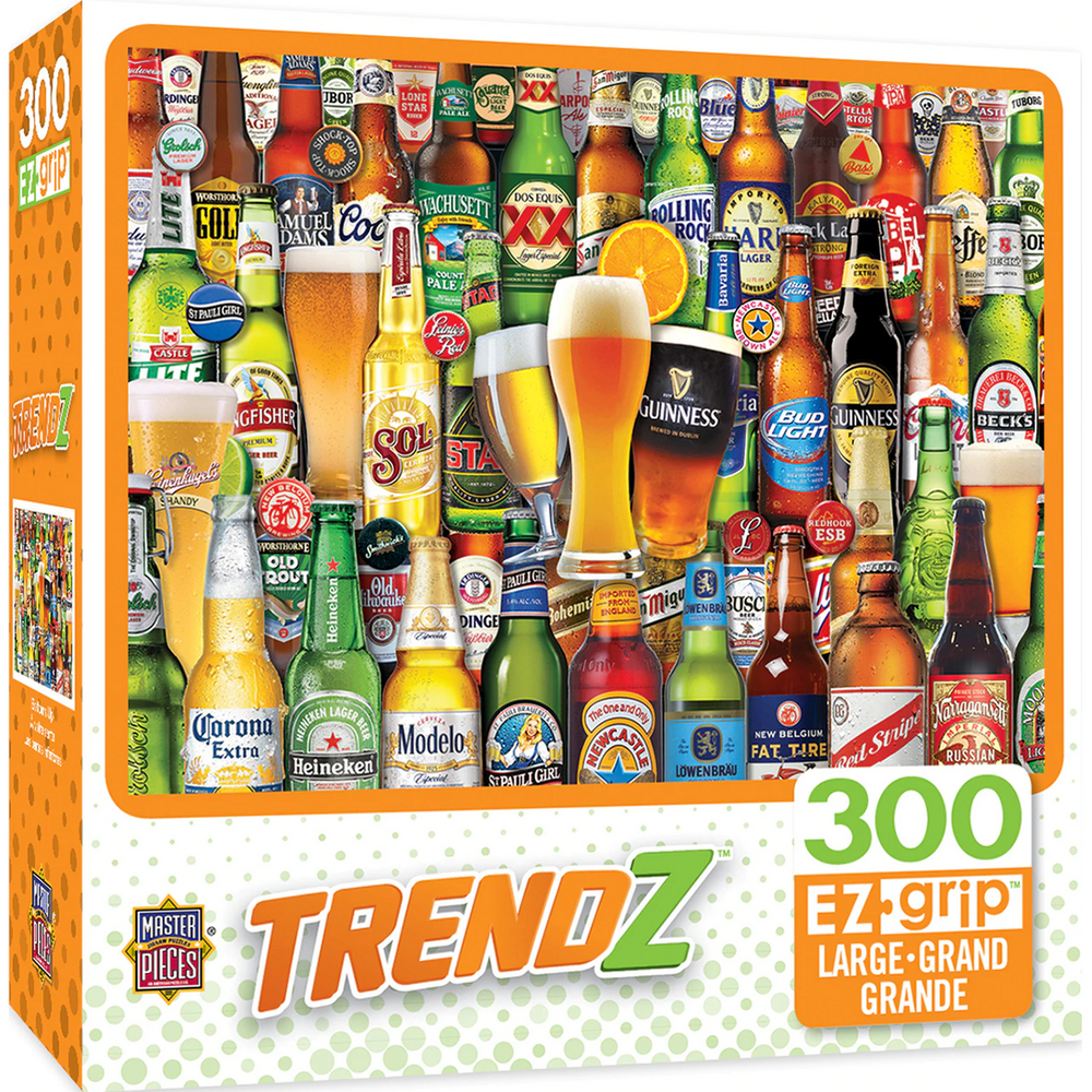 TRENDZ BOTTOMS UP LARGE 300 PIECE EZGRIP JIGSAW PUZZLE
