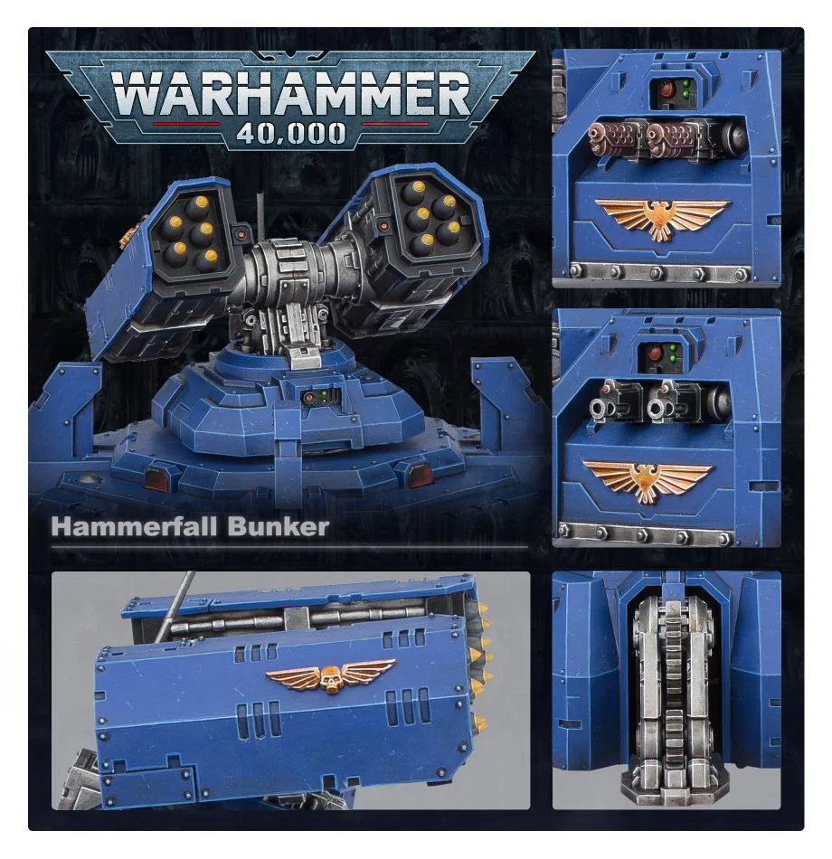 Warhammer 40K: Space Marines - Hammerfall Bunker (48-22)