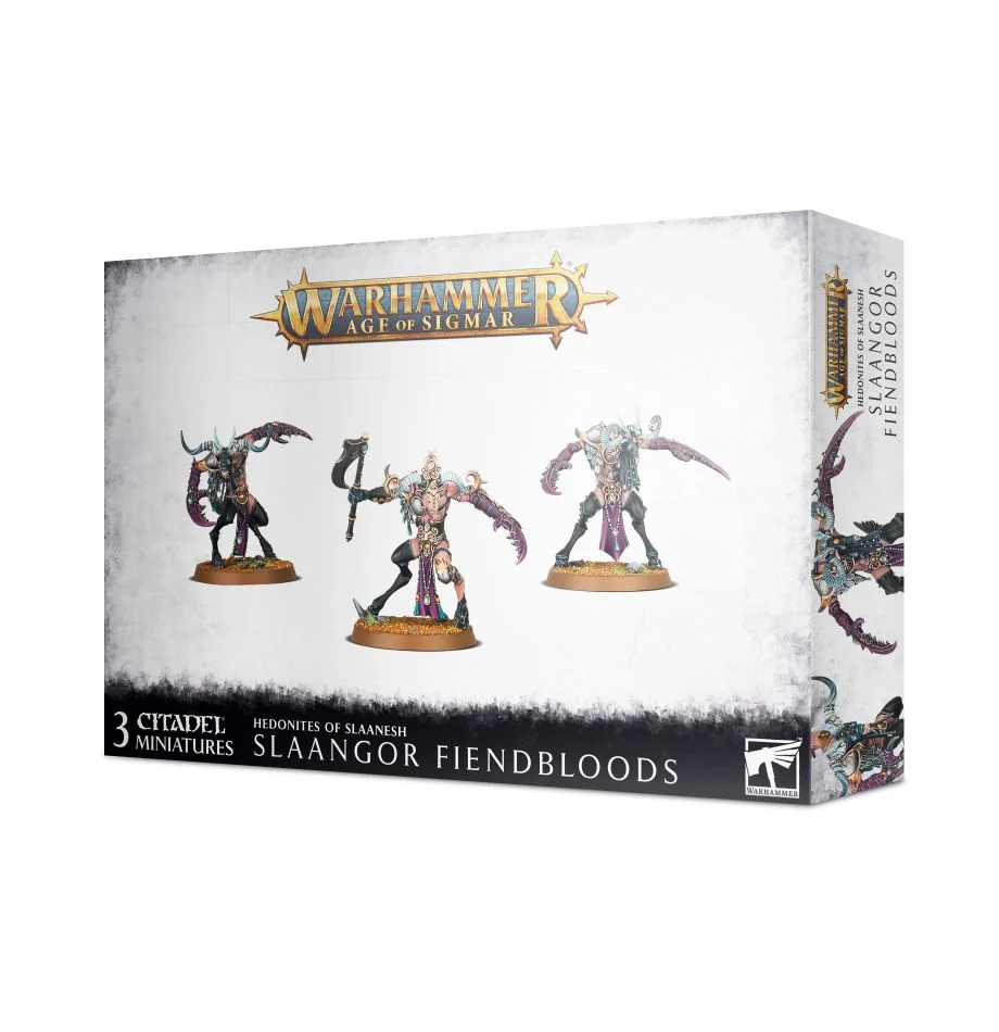 Warhammer Age of Sigmar: Hedonites of Slaanesh - Slaangor Fiendbloods