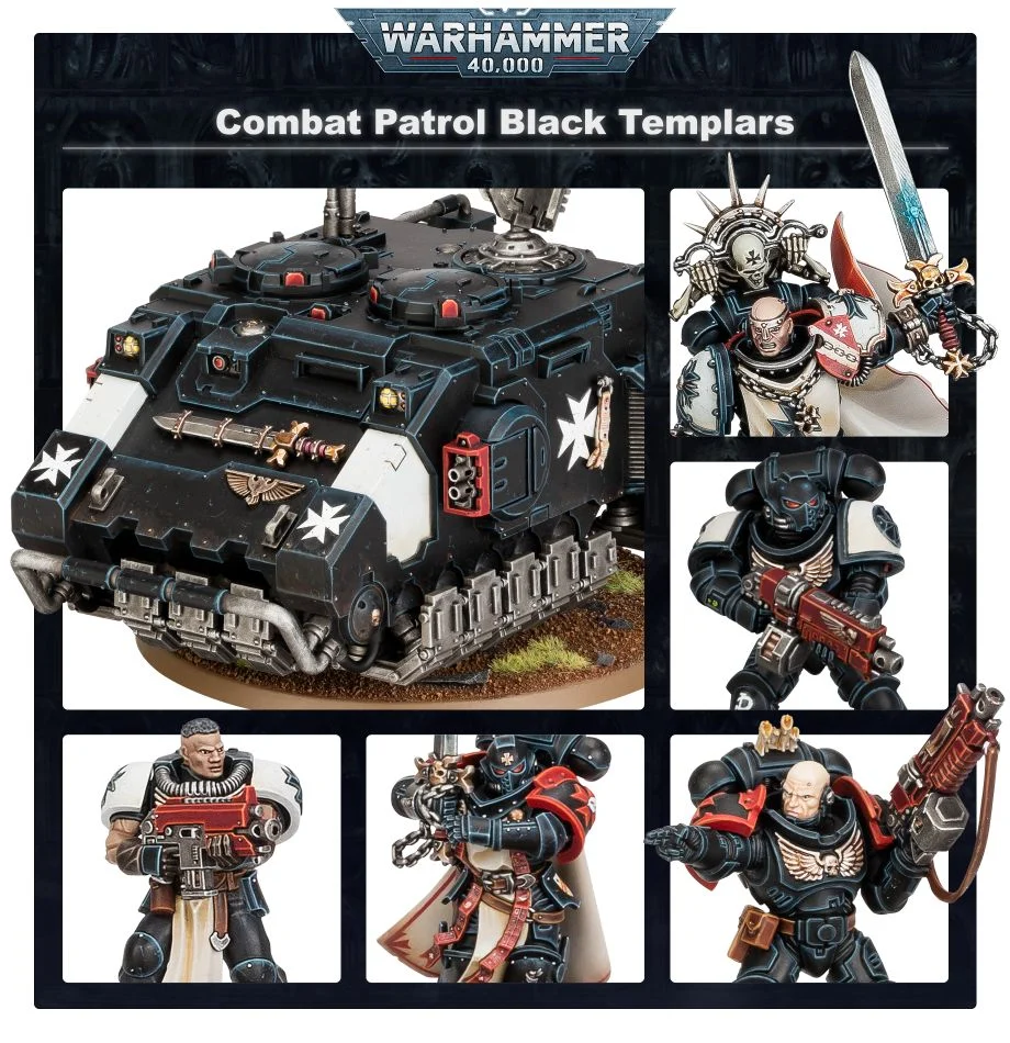 Warhammer 40K: Black Templars - Combat Patrol (9th ed.)