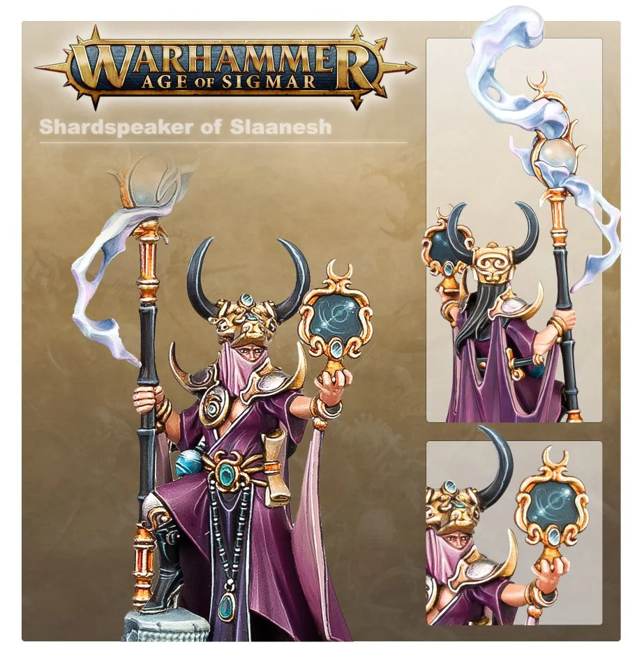 Warhammer Age of Sigmar: Hedonites of Slaanesh - Shardspeaker of Slaanesh