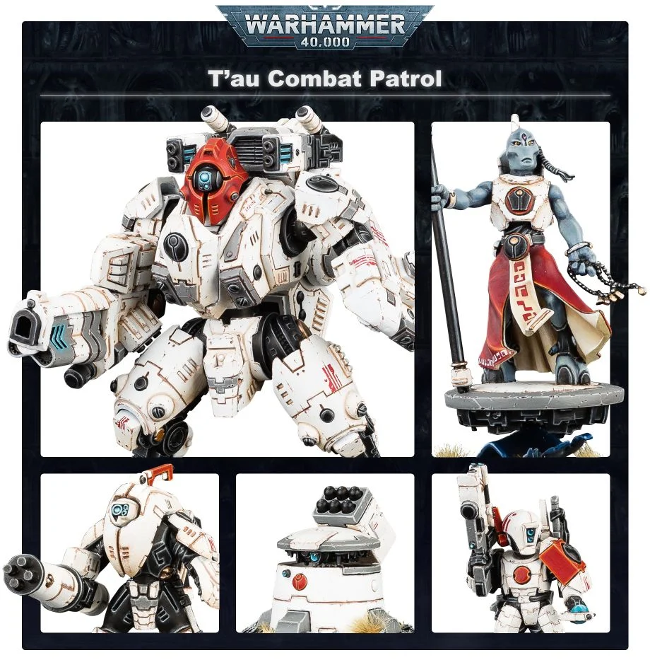 Warhammer 40K: T'au Empire - Combat Patrol (56-30)(9th ed.)