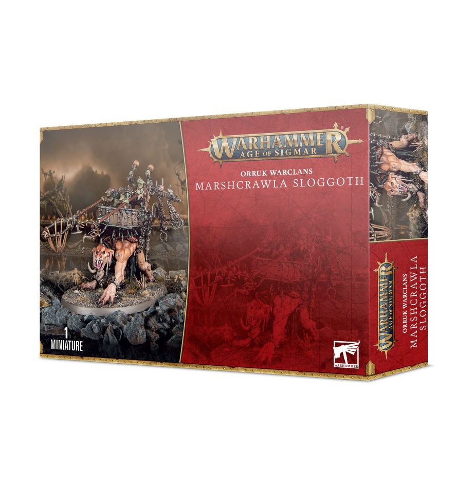 Warhammer Age of Sigmar: Orruk Warclans - Marshcrawla Sloggoth (89-66)