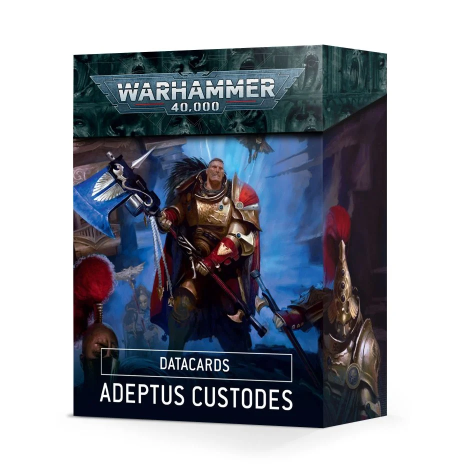 Warhammer 40K: Adeptus Custodes - Datacards
