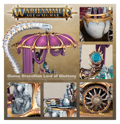 Warhammer Age of Sigmar: Hedonites of Slaanesh - Glutos Orscollion, Lord of Gluttony