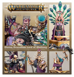 Warhammer Age of Sigmar: Hedonites of Slaanesh - Glutos Orscollion, Lord of Gluttony