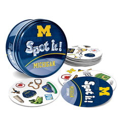 University of Michigan Wolverines Spot it! Card Game