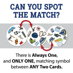 University of Michigan Wolverines Spot it! Card Game