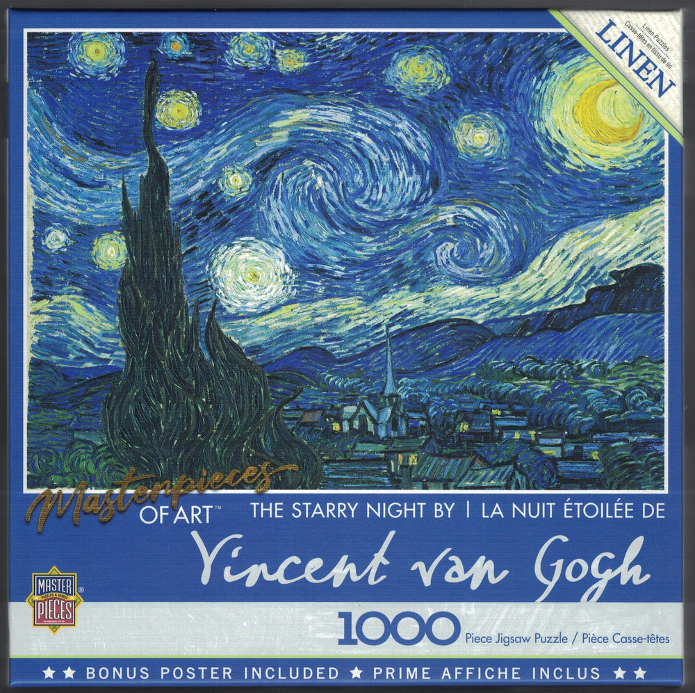 MASTERPIECES - STARRY NIGHT - 1000 PIECE JIGSAW PUZZLE