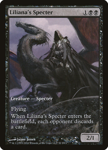 Liliana's Specter (Extended Art) [Magic 2011 Promos]